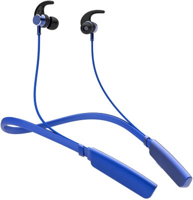 Tunifi B235 Neckband With ASAP Fast Charging Stereo Sound Tecnology Bluetooth(Dark Blue, In the Ear)