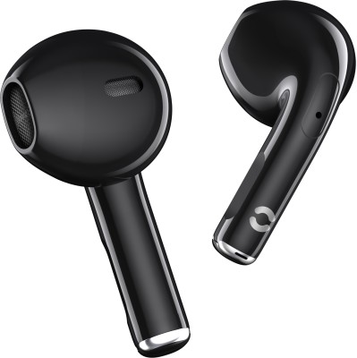 HOPPUP AirDoze H25 Earbuds with upto 25H Playtime, 5.3 Bluetooth & 40MS Low Latency Bluetooth Headset(Black, True Wireless)