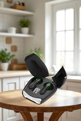 SANNO WORLD Earbuds With Premium Quality Sound Bluetooth(Black, In the Ear)