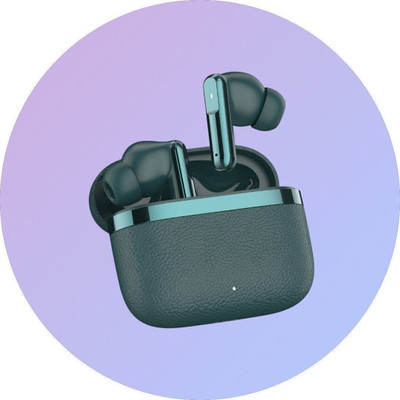 URNEED Buds 111 TWS Earbuds with Long Battery Life & Noise Isolation Bluetooth Gaming(Green, True Wireless)