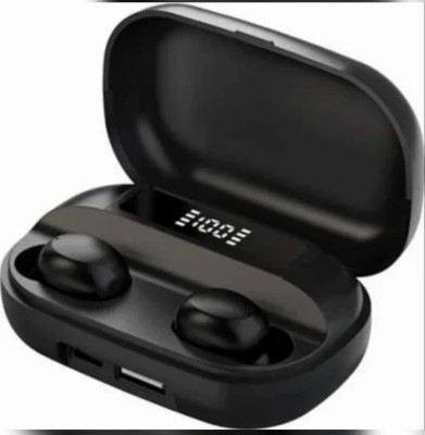 ATEVON T2 pro TWS Bluetooth Earphone 2000 mah Power Bank 20 Hours Playtime Bluetooth Headset(Black, In the Ear)