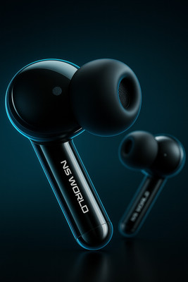 NS WORLD G3 Airbuds Tws | Earphone |HD Sound | BT Earbuds |Mic & Touch Controls Headphone Bluetooth(Black, True Wireless)