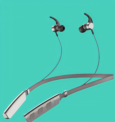 GPQ STORE Rokerz 235 Pro Wireless Bluetooth Neckband(0.165 Bluetooth(Black, In the Ear)