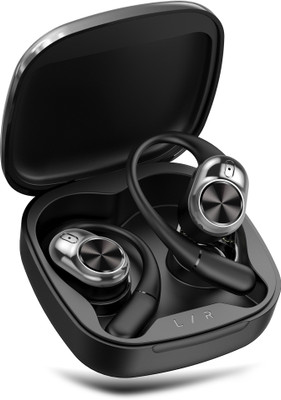 truke Buds Infinity OWS w/ 70H Playtime, 16mm Speakers, Dual Pairing, 4Mic ENC, BT 5.4 Bluetooth(Jet Black, True Wireless)