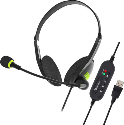 BigPassport Computer Wired Gaming(Black, On the Ear)