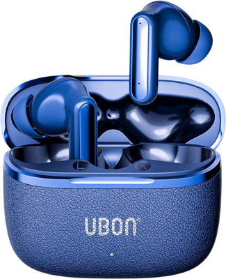delphine J27 Air Music Series Wireless Earbuds with 36 hours playtime Bluetooth & Wired(Blue, In the Ear)