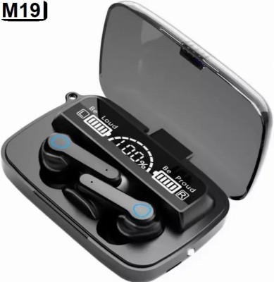 ROXIN M19 BLUETOOTH Gaming headset Playback with Power Bank Wireless Earbuds E245 Bluetooth Headset(Black, True Wireless)