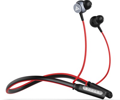 Boult Audio ProBass Curve Neckband Bluetooth Headset(Red, Black, Grey, In the Ear)