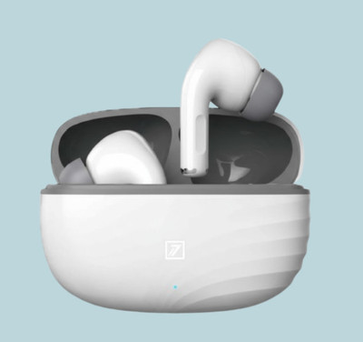 One7 ON-TWS-43 Gaming Mode TWS Earbuds with ENC Mic and Low Latency Audio Bluetooth(White, In the Ear)