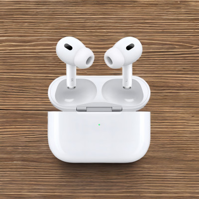 navdevi enterprise ANC Earbuds Pro Premium Audio with Mic Deep Bass | Wireless Calling Headphones Bluetooth(White, In the Ear)