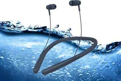 GREE MATT N40 with 46Hrs Playtime,Waterproof,Fast Charging Bluetooth Headset N42 Bluetooth Headset(Black, In the Ear)