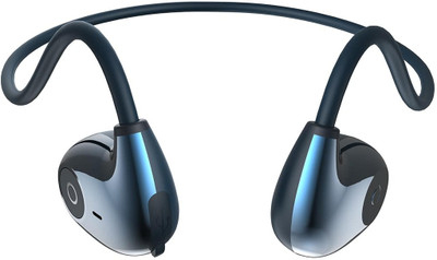 itel N75 13Hrs Playtime,Dual m Bluetooth(Black, Blue, In the Ear)
