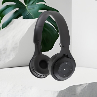 Clairbell Wireless Headphone Bluetooth Over Ear Headphone With Mic & SD Card Slot AB300 Bluetooth(Multicolor, On the Ear)