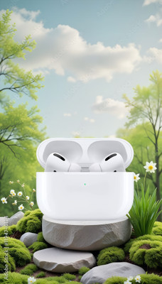BeatFlow Air-pod Pro-2nd generation k36 with Adaptive Audio-(USB-C) Bluetooth(White, In the Ear)