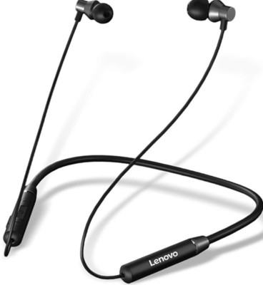 Lenovo HE05 Bluetooth without Mic Headset(Black, In the Ear)