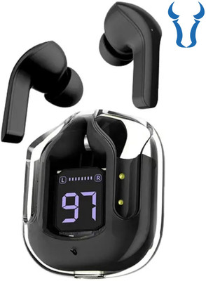 BULLSTORM Exclusive TWS T2 Wireless Earbuds with 1500Mah Powerbank & ASAP charge ANC Bluetooth(Black, True Wireless)