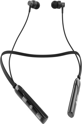 Aroma NB119 Hero - 50 Hours Playtime Bluetooth Neckband Bluetooth Headset(Black, In the Ear)