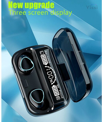 GUGGU UJU_579P_TWS M10 Wireless Earbuds Bluetooth Headset Bluetooth(Black, True Wireless)