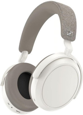 Sennheiser MOMENTUM 4 Wireless designed in Germany with Adaptive ANC and 60 hours battery Bluetooth(White, On the Ear)