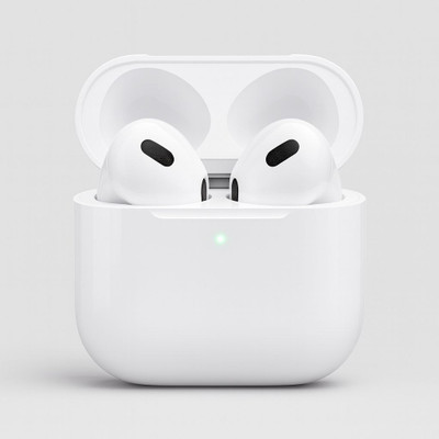 Orionis AirPodsss 4 | True Wireless Earbuds with Active Noise Cancellation (ANC) Bluetooth(White, True Wireless)