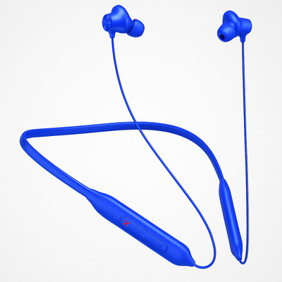 RSTEQ Bluetooth WIRELESS NECKBAND with Mic, Magnetic ON/OFF, 10mm Drivers,BULLETS Z 2 Bluetooth Gaming(Blue, In the Ear)