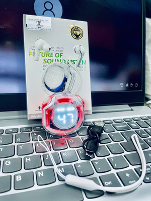 NKL Smart Design Led UltraPods 2 Buds With Charging Case 26 Bluetooth(White, True Wireless)