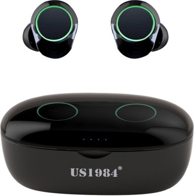 US1984 Buds True Wireless Bluetooth Earbuds with 30 Hours Play time ENC IPX7 Headset Bluetooth(Black, True Wireless)