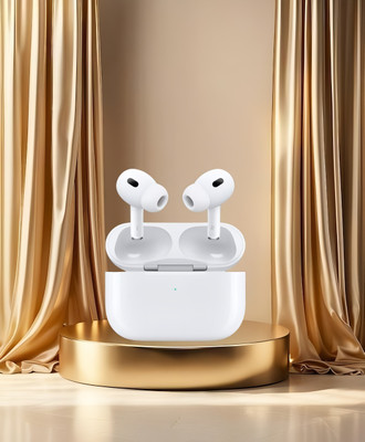 Morxt AirRode Pro (2nd generation) True Wireless Earbuds with ANC Support Bluetooth(White, In the Ear)