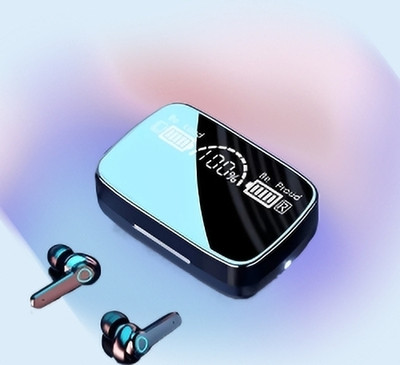 Meera Trader M19 TWS Wireless Bluetooth Earbuds 76 Bluetooth(Black, True Wireless)