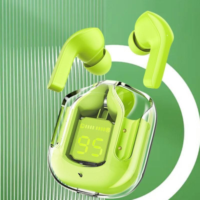 Viksenterprise Exclusive TWS M10 Sports Wireless Headset with Power Bank 40 H playback R5 Bluetooth(Green, In the Ear)