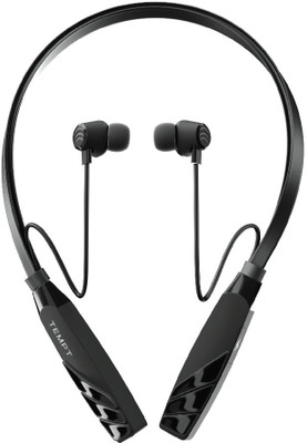 TEMPT Groove Pro Wireless Bluetooth Neckband, Bluetooth v5.2 with up to 45Hr Playtime Bluetooth(Black, In the Ear)