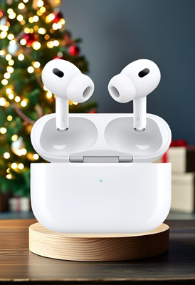 Morxt Airpuds Pro 2 (2nd gen) Upto 28 Hours Playtime*ANC (USB-C) B53 Bluetooth(White, In the Ear)