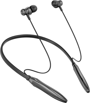 CARRON CH-125 Dilbar - 48 Hour Playtime Bluetooth Headphone Neckband Earphone (Black2) Bluetooth(Black, In the Ear)