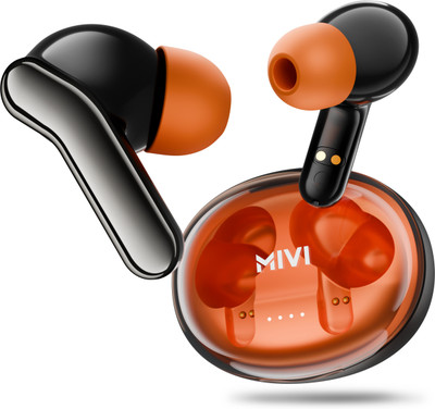 Mivi DuoPods Zig Bluetooth(Black, True Wireless)