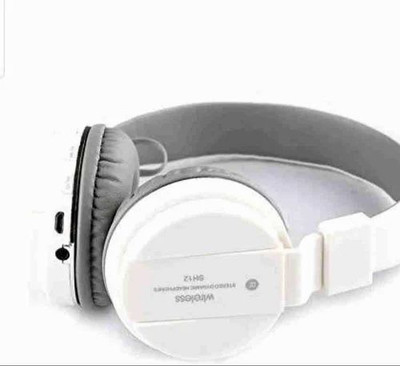 IMMUTABLE SH-12 Headphone with Bluetooth The Ear Wireless bvc5 Bluetooth & Wired(Multicolor, On the Ear)