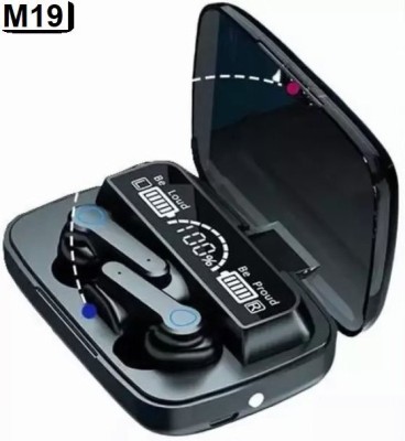 Mid Light M19 Wireless Earbuds Bluetooth headset ADVANCE ASAP Charge with Power Bank D140 Bluetooth(Black, True Wireless)