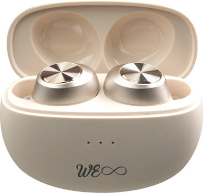 Walta Elite Dome Wireless Earbuds,Water Resistant,Instacharge, 13 MM Driver Bluetooth without Mic(Beige, True Wireless)