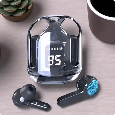 Acheron ULTRAPOD MAX TWS Earbuds with 13mm Drivers, Noise Reduction, Bluetooth 5.3 Bluetooth(Black, ThunderPods-, In the Ear)