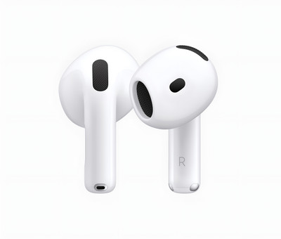 MOBISTARS AirPods 4 True Wireless Earbuds Bluetooth(White, In the Ear)