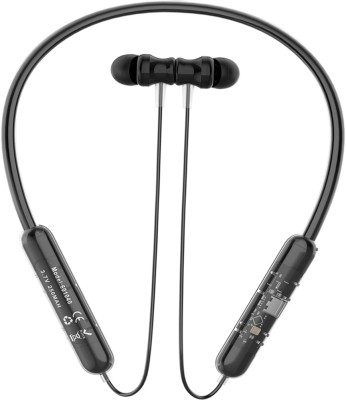 CIHROX Wireless IPX7 Waterproof Sports in-Ear Earphones w/Mic,HiFi Stereo Deep Bass Bluetooth Gaming Headset(Black, In the Ear)