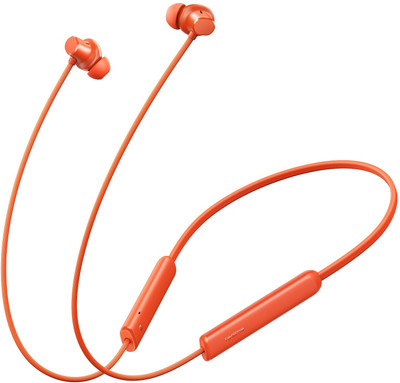 realme Buds Wireless 5 Lite with 35Hrs Playback,12.4mm Drivers,ENC,IP55 & 45ms Latency Bluetooth(Cyber Orange, In the Ear)