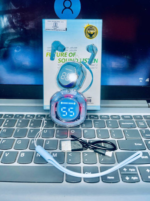NKL Smart Design Led UltraPods 2 Buds With Charging Case 229 Bluetooth(Blue, True Wireless)