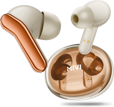 Mivi DuoPods Zig Bluetooth(Beige, True Wireless)