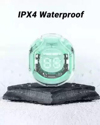 NPU Smart New Design Led UltraPods 2 Buds With Charging Case_NP141 Bluetooth(Green, True Wireless)