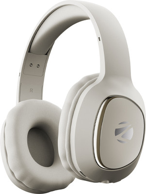 ZEBRONICS Thunder NEO (WHP 12), BT v5.4 l AUX, Upto 60h* backup, Gaming Mode (Low Latency) Bluetooth(Silver, On the Ear)