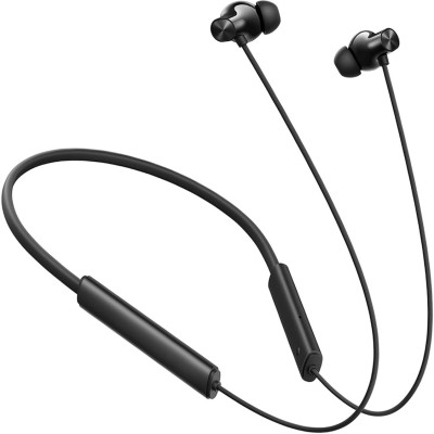 Rueqn Buds Z3 - MAGNETIC POWER OFF/ON 48Hr Playtime Headphone Neckband (BL15) Bluetooth(Black, In the Ear)