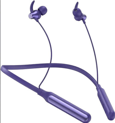 Earbot FVIP New Arrival Wireles 60Hr Playback Headphone Stereo Earphone Bluetooth & Wired(Purple, In the Ear)