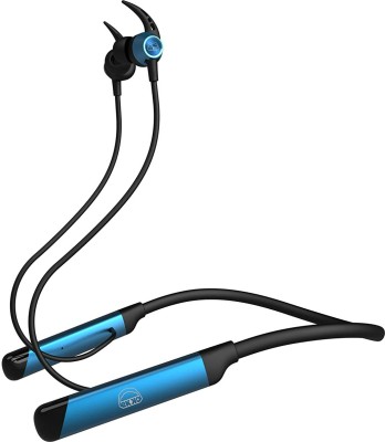 Ekko Unplug N04 Neckband with ENC,50 H Playtime, Maxx Low Latency,10 MM Driver Bluetooth Headset(Active Blue, In the Ear)