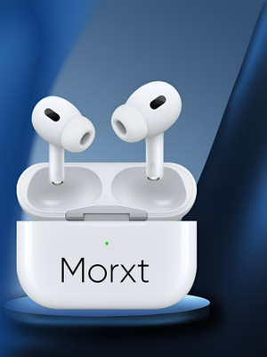 Morxt Air.poX Pro 2 Best premium quality -(USB-C)A84 Bluetooth(White, True Wireless)