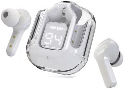 EYNK Pods Ultra TWS,V5.3,low Latency,30H Playtime Bluetooth(White, True Wireless)